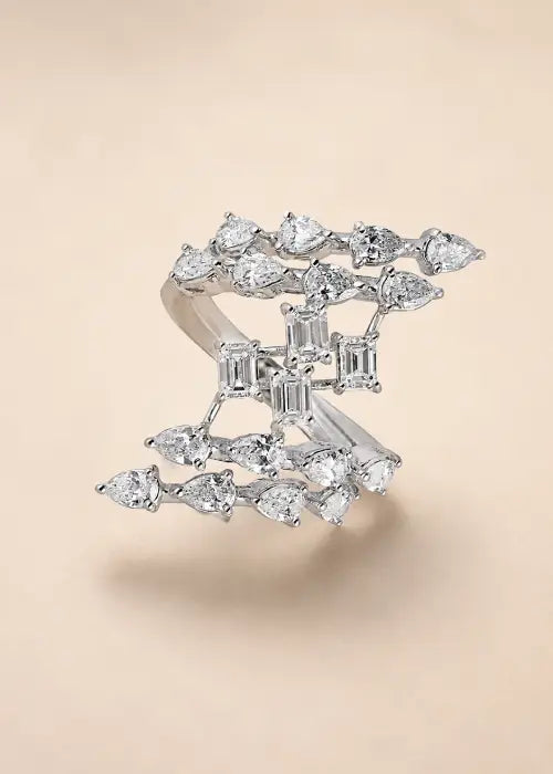 Celestial Vine Diamond Ring