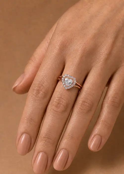 Forever Heart Diamond Ring