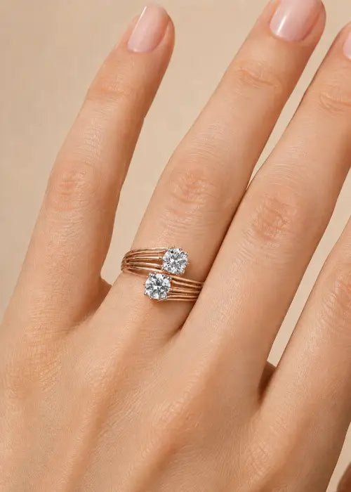 Two Souls Diamond Ring