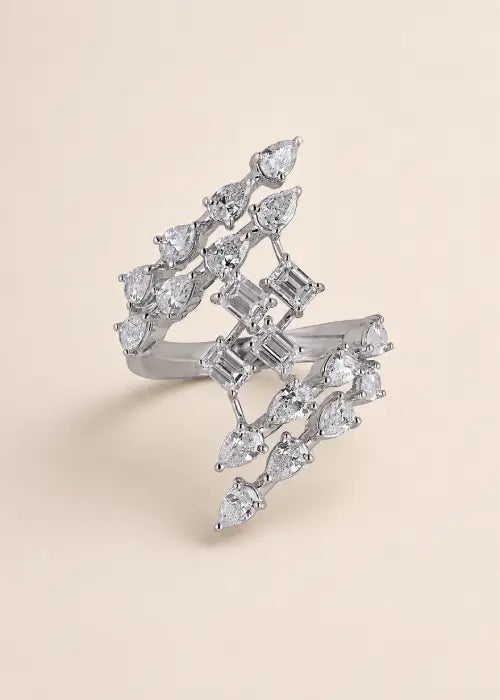 Celestial Vine Diamond Ring