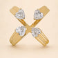 Quadra Heart Ring