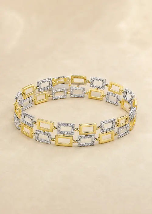 Celeste Two-Tone Bracelet