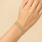 Celeste Two-Tone Bracelet