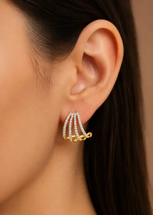 Radiant Cascade Earrings