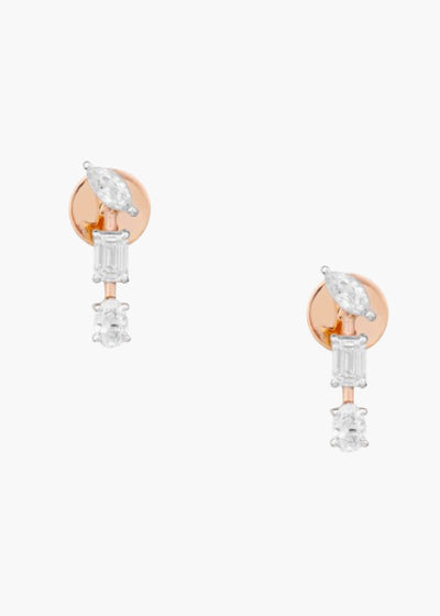 Petite Teardrop Drop Earrings