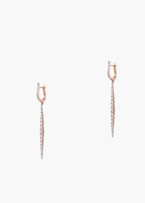Slim Chain Threader Earrings