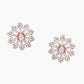 Floral Spark Diamond Earrings