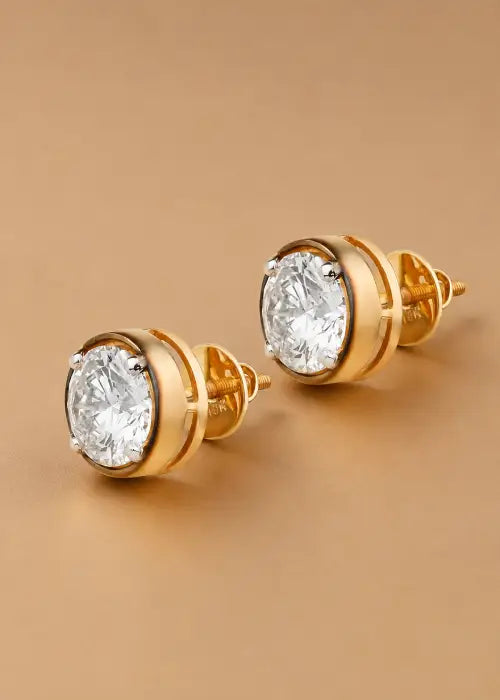 Signature Oval Diamond Studs