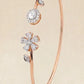 Flora Halo Diamond Bracelet