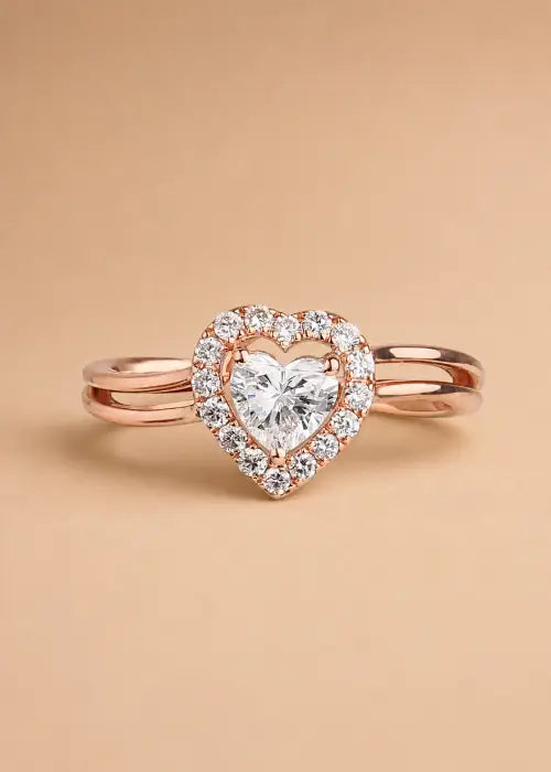 Forever Heart Diamond Ring
