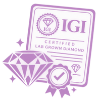IGI Certified Lab grown Diamond