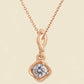Roselle Solitaire Necklace