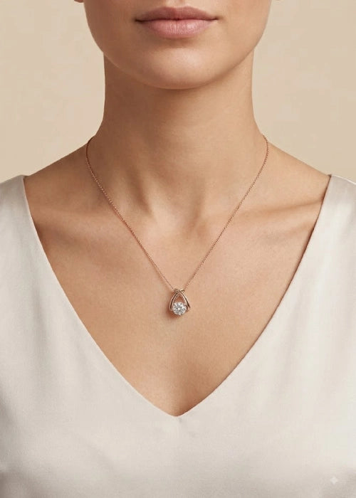 Elysian Arch Diamond Pendant