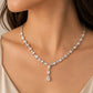 Crystal Cascade Y-Necklace