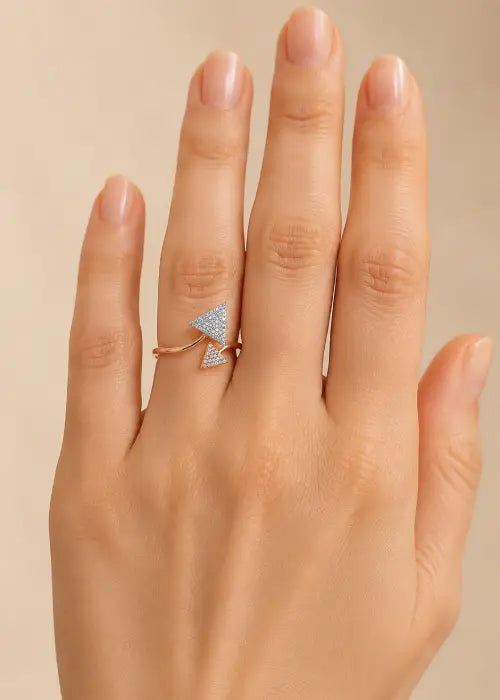 Twin Prism Ring