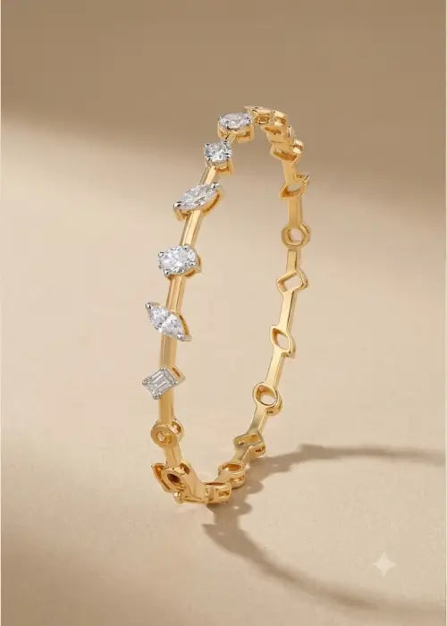 Serena Diamond Harmony Bracelet (Single)