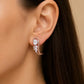 Diamond Petal Sweep Earrings