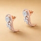 Diamond Petal Sweep Earrings