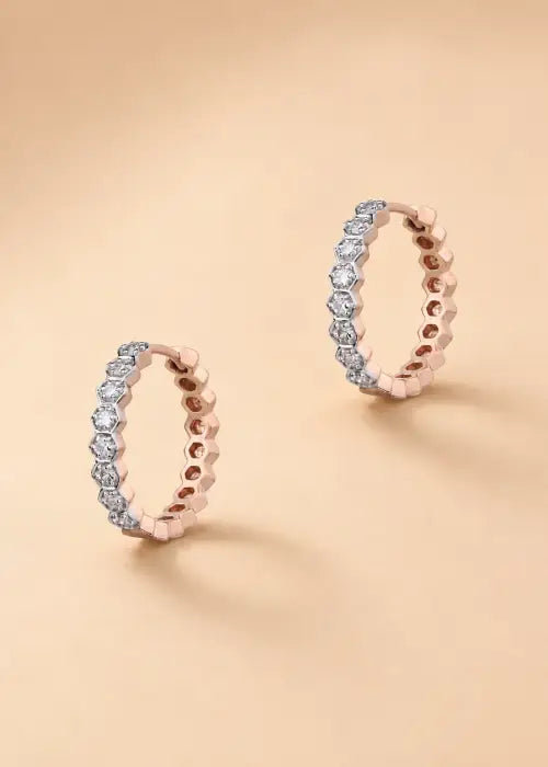 Starlight Diamond Huggies/Hoops