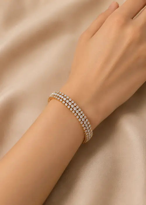 Trinity Radiance Diamond Bracelet