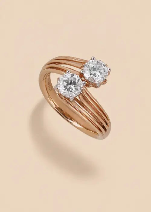 Two Souls Diamond Ring