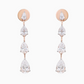 Ruby Glow Dangle Earrings