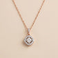 Aura Radiance Diamond Pendant Necklace